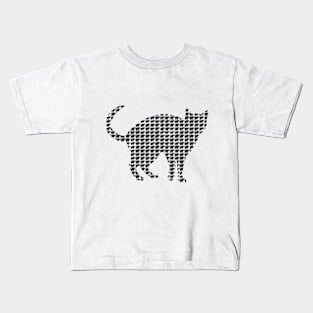 cats ornamental pattern Kids T-Shirt